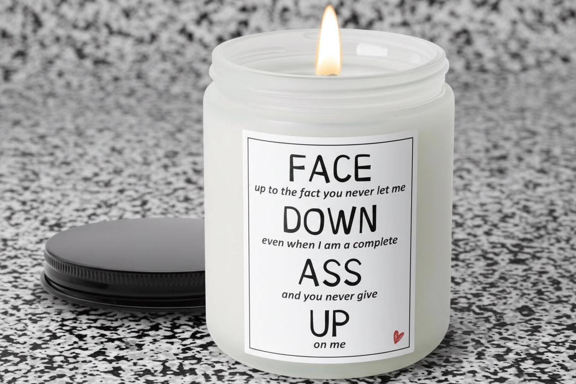 Adult Candle: Lavender and Vanilla