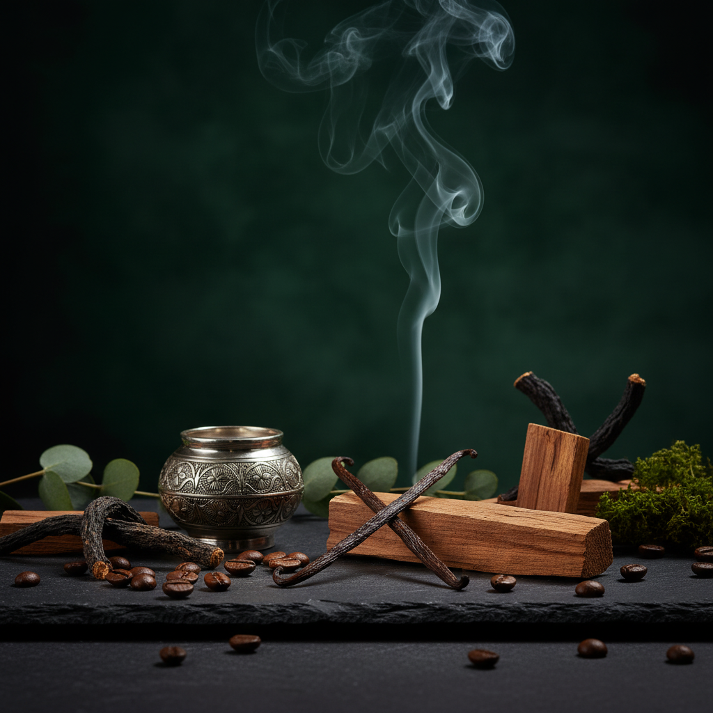 Wild Wood Incense: Emerald Grey Edition with Burner
