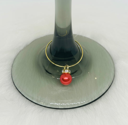 Wine Glass Ornament Charms - 4 Piece Set! 🎄