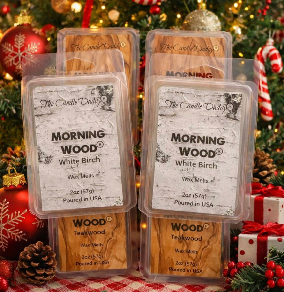 Wax Melt Bundle - Morning Wood & Teakwood 6-Pack