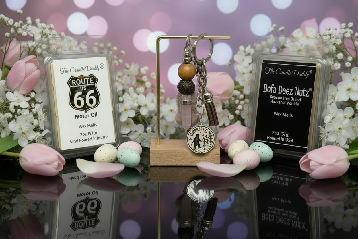 Legends: Bigfoot Edition • Bofa Deez Nutz Gift Bundle: Candle, Wax Melts, Keychain