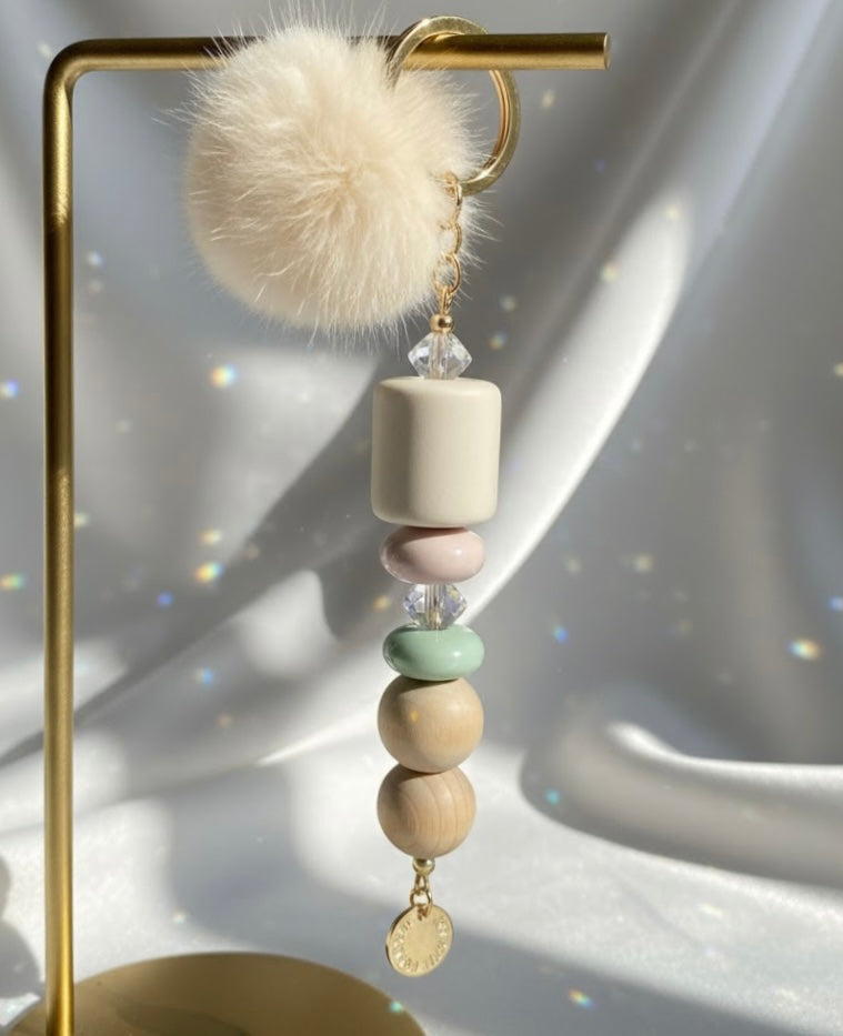 Customizable + Handcrafted Keychains & Bag Charms by Lez