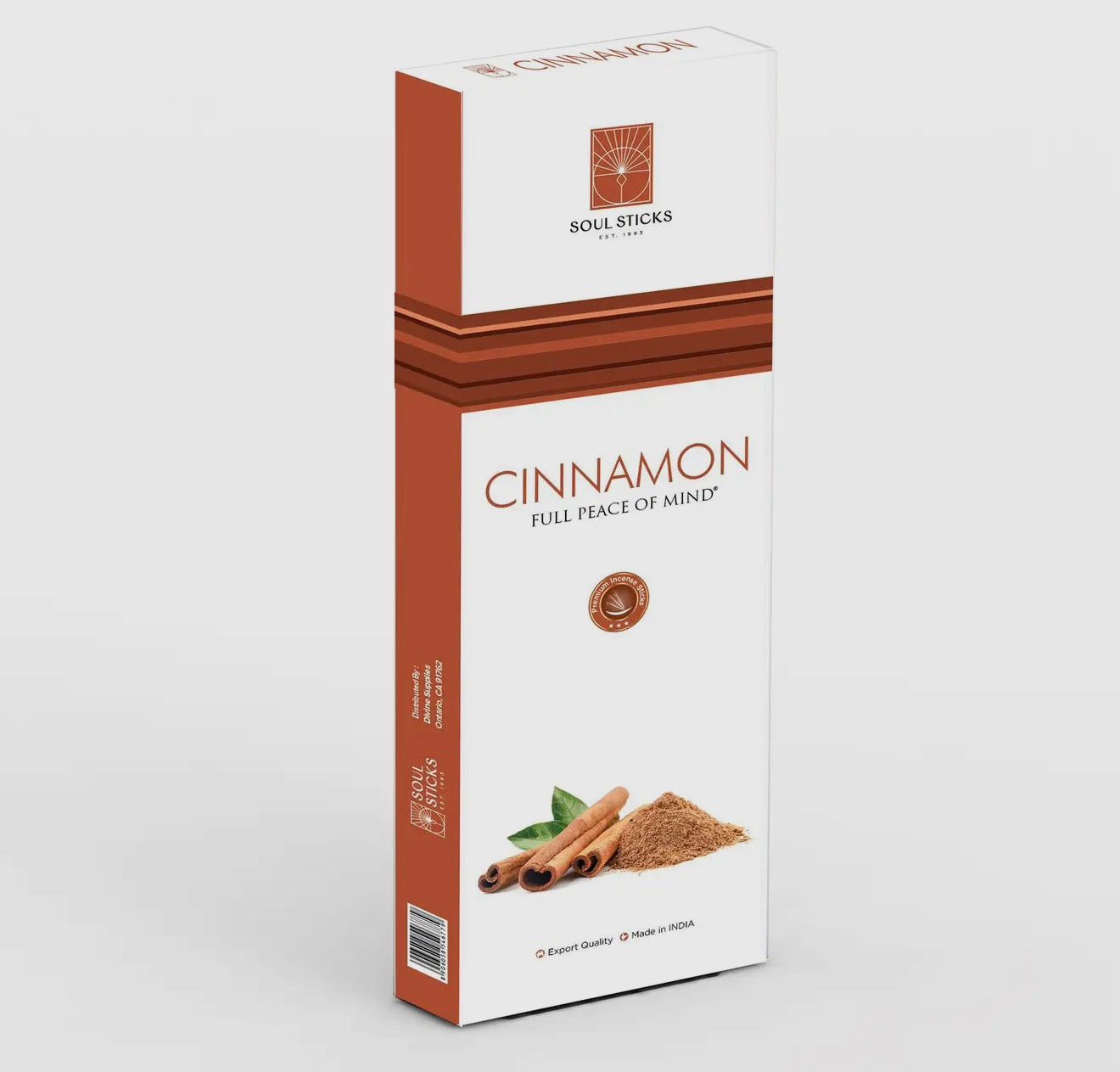 Peace of Mind: Warm & Fruity Scents • 385 Premium Incense Sticks