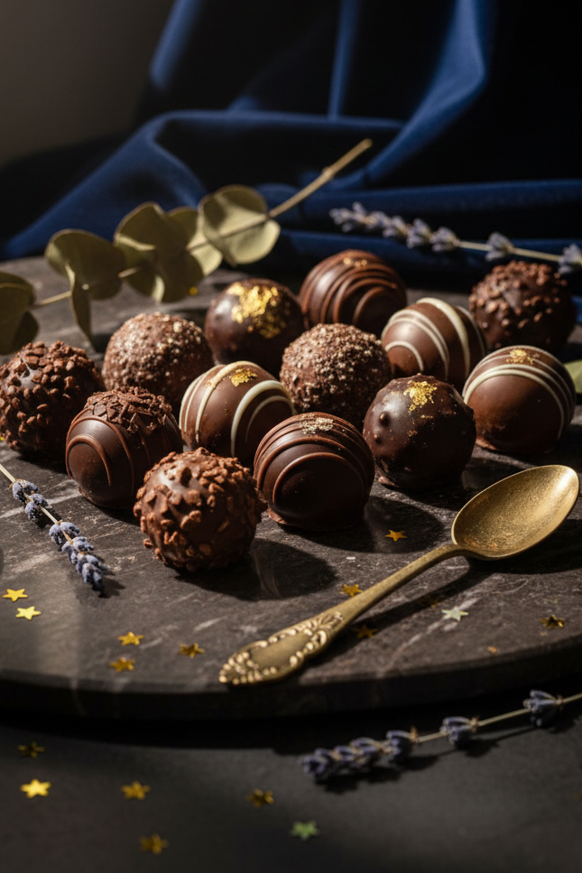 Coffee Lovers Artisan Truffles: 12 Count