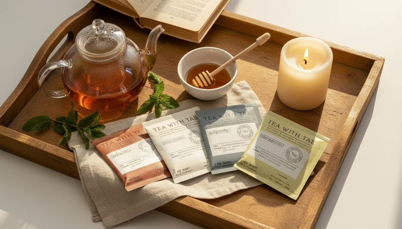 Sip & Savor: Wine Charms & Tea Gift Set • Free Shipping!